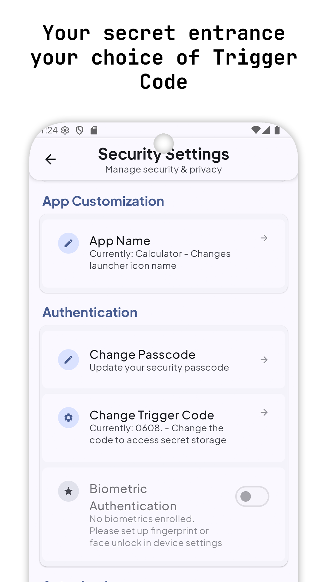 Calculator + SecureVault screenshot 6